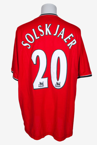 MANCHESTER UNITED 2000/01 - HOME - SOLSKJAER - XXL