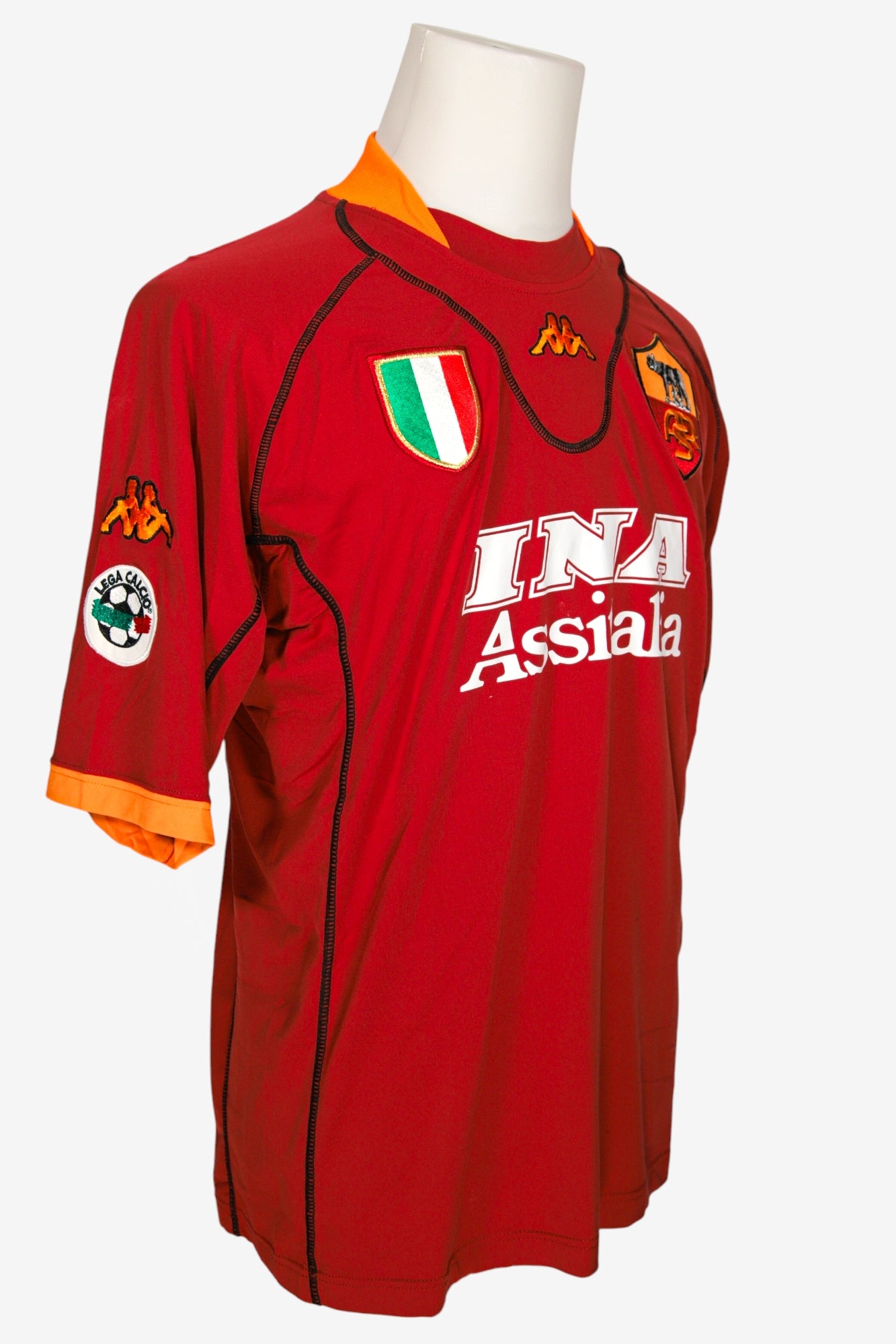 ROMA 2001/02 - MATCHWORN - TOTTI - HOME