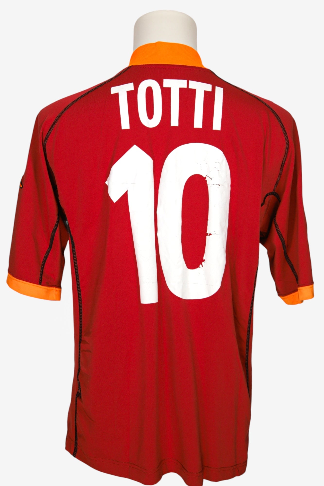 ROMA 2001/02 - MATCHWORN - TOTTI - HOME