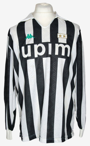 JUVENTUS 1991/92 - HOME - PREPARATA - 3 FORTUNATO - XL