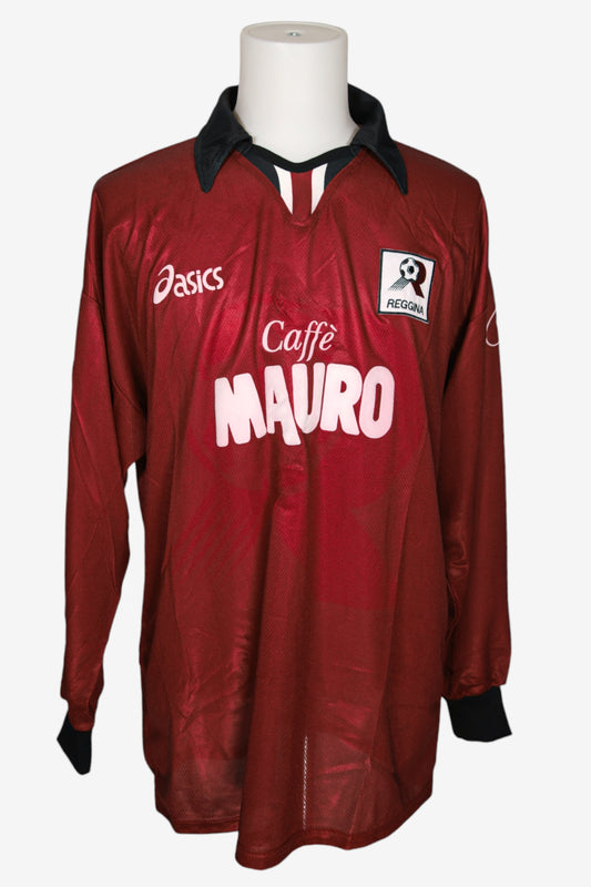 REGGINA 1999/00 - HOME - MATCHWORN - VARGAS - XL