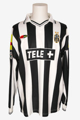 JUVENTUS 2000/01 - MATCHWORN - ZIDANE - HOME