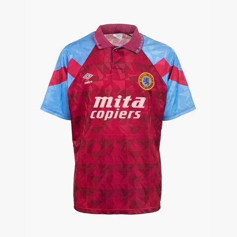 ASTON VILLA 1990/91 - HOME - L